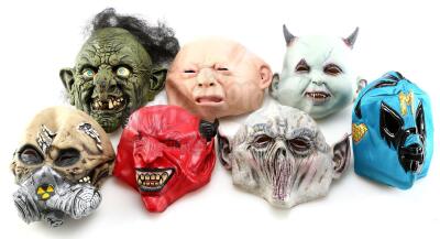 Lot # 187: Marvel's The Punisher (TV Series) - Frank Castle's Devil Mask with Six Jigsaw Crew Masks