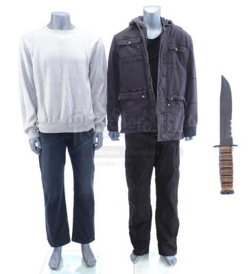 Lot # 253: Marvel's The Punisher (TV Series) - Frank Castle's Stunt Knife and Pair of Costumes