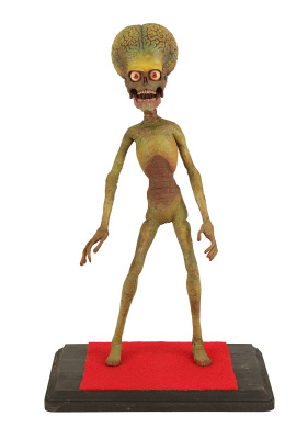 Lot #238 - MARS ATTACKS! (1996) - Stop-motion Martian Puppet