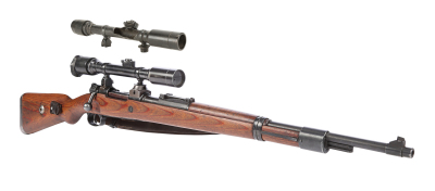 Lot #283 - SAVING PRIVATE RYAN (1998) - German Sniper (Leo Stransky) Hero Sniper Rifle and Additional Exploded Sight