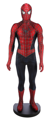 Lot #301 - SPIDER-MAN 3 (2007) - Production-made Spider-Man (Tobey Maguire) Costume