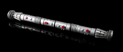 Lot #318 - STAR WARS: THE PHANTOM MENACE (1999) - Darth Maul's (Ray Park) Hero Lightsaber