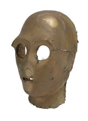 Lot #322 - STAR WARS: ORIGINAL TRILOGY (1977-1983) - Stuart Freeborn Collection: Production C-3PO Face Casting