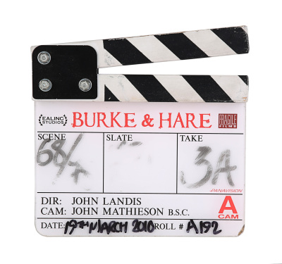 Lot #486 - BURKE & HARE (2010) - "A" Camera Clapperboard