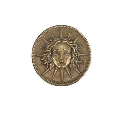 Lot #506 - CLASH OF THE TITANS (2010) - Tarnished Medusa Coin