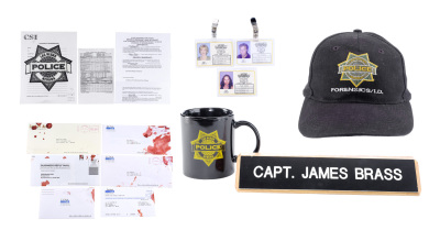 Lot #521 - CSI: CRIME SCENE INVESTIGATION (T.V. SERIES, 2000 - 2015) - Police Items and Set Dressing