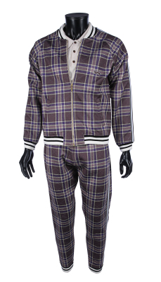 Lot #594 - THE GENTLEMEN (2019) - Coach's (Colin Farrell) Screen-matched Tracksuit Costume