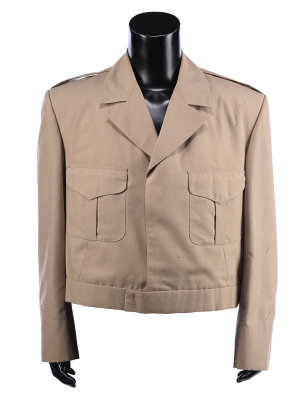 Lot #689 - THE LIVING DAYLIGHTS (1987) - Brad Whitaker's (Joe Don Baker) Jacket