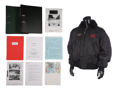 Lot #694 - GOLDENEYE (1995) - Philip Kohler Collection: Scripts, Storyboards, Production Paperwork and Crew Jacket