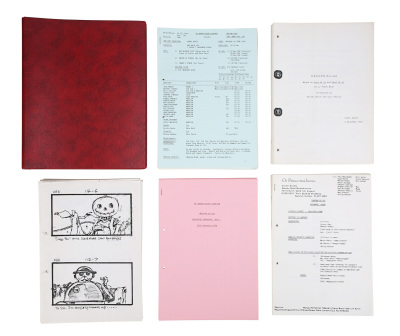 Lot #832 - RETURN TO OZ (1985) - Philip Kohler Collection: Scripts, Call Sheets, Storyboards and Production Paperwork