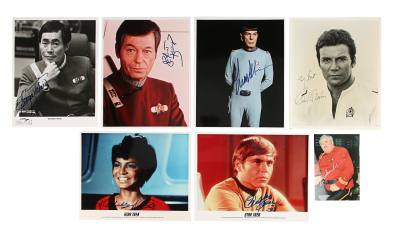 Lot #902 - STAR TREK: THE ORIGINAL SERIES (TV SERIES, 1966-1969) - Collection of Original Cast Autographed Photos