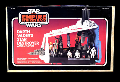 Lot #993 - STAR WARS: THE EMPIRE STRIKES BACK (1980) - Charles Lippincott Collection: Sealed Darth Vader's Star Destroyer Action Playset