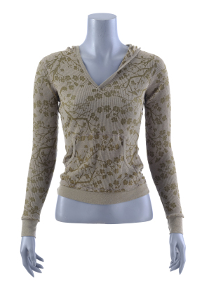 Lot #1071 - TWILIGHT (2008) - Bella Swan's Green Flower Print Shirt