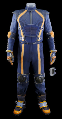 Lot # 52: Lost In Space (2018-2021) - Liam's Stunt Spacesuit Under Layers with Boots and Accessories