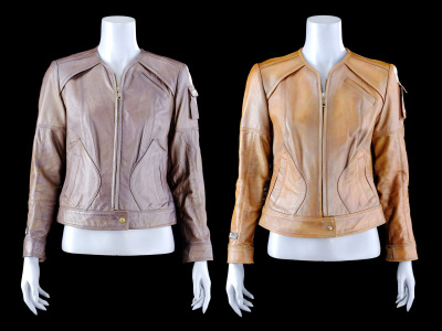 Lot # 68: Lost In Space (2018-2021) - Maureen Robinson (Molly Parker) Leather Jackets