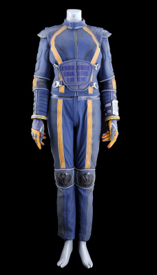 Lot # 85: Lost In Space (2018-2021) - Penny Robinson (Mina Sundwall) Spacesuit Under Layers and Accessories